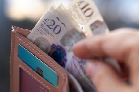 Cash in wallet