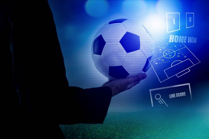 Placing a football bet