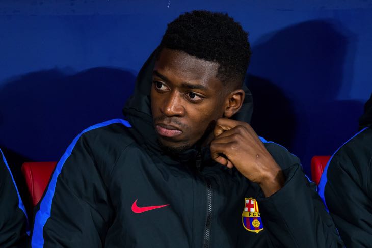 Dembele sidelined