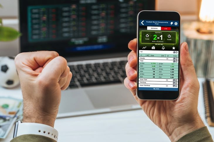 Football betting win