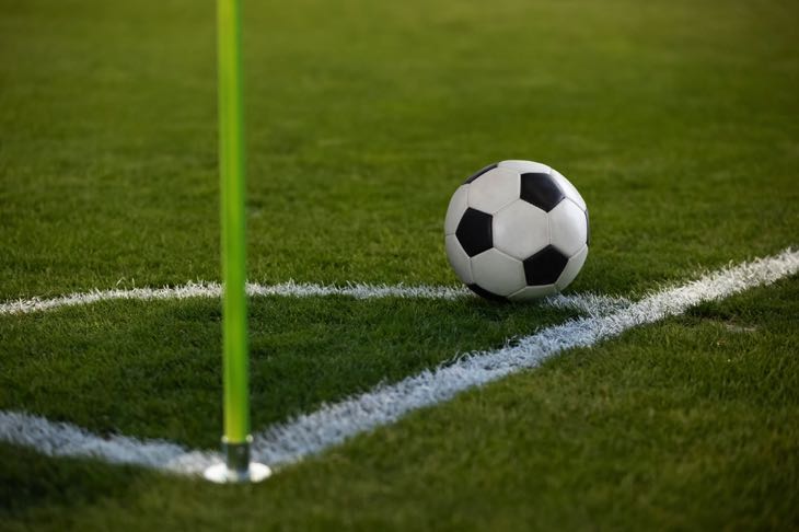 Football corner shot