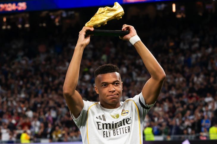 Kylian Mbapé, 2025 Golden Boot winner