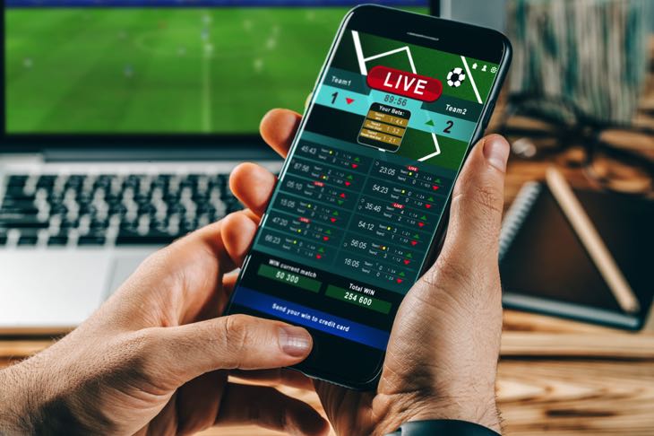 Live in-play betting