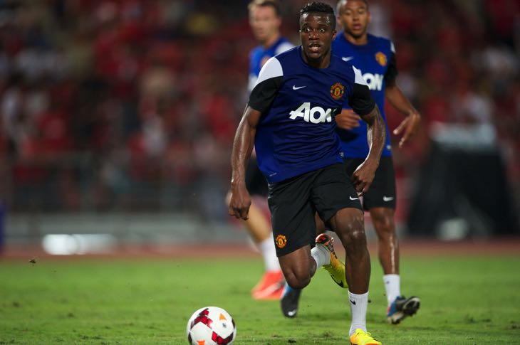 Wilfried Zaha of Man United
